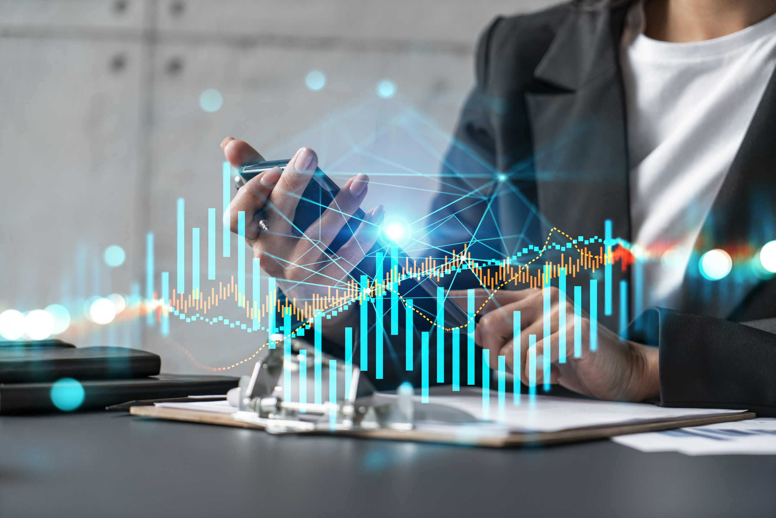 Cell phone with analytics.